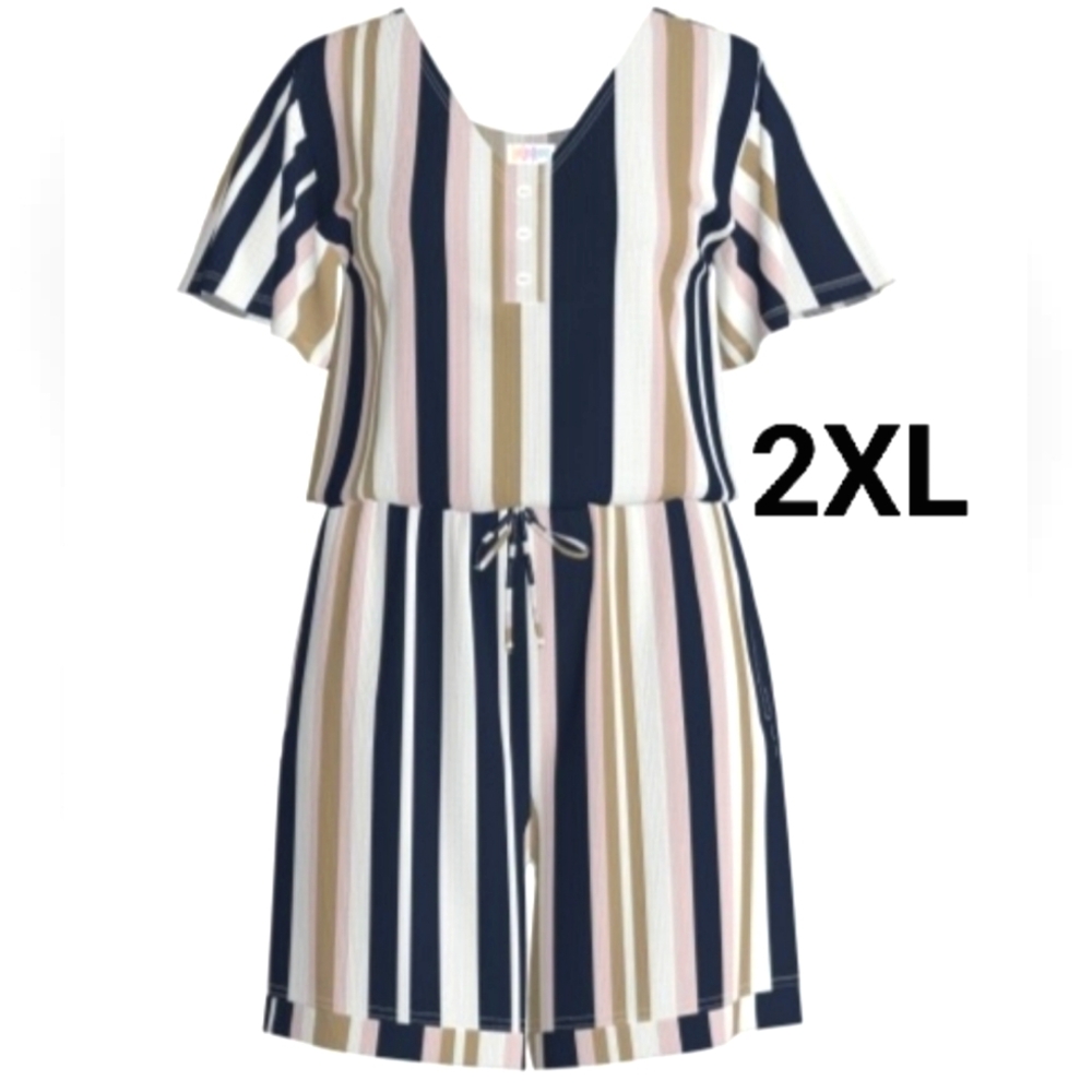 Stripes 2XL Xanthe Romper